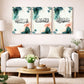 SubhanAllah Islamic Calligraphy 3 Panel Wall Frame – Elegant Floral Arabic Calligraphy Wall Art | Islamic Home Decor Pakistan