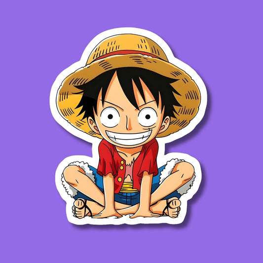 Luffy Chibbi Sticker