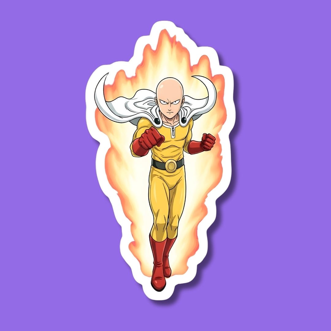 Saitama Action Sticker