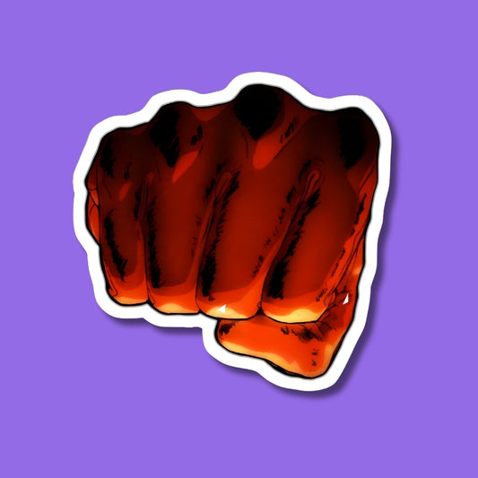 Super Punch Sticker
