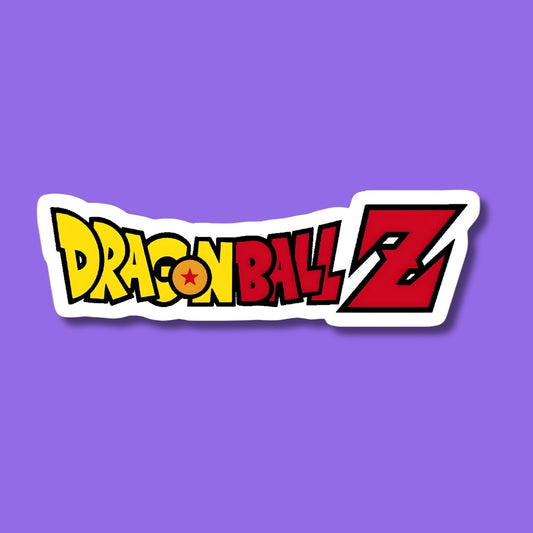 Dragon Ball Z Logo Sticker