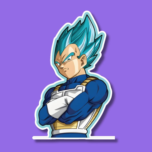 Vegeta Action Sticker