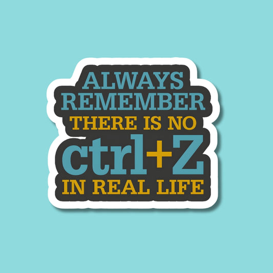ctrl+Z Sticker